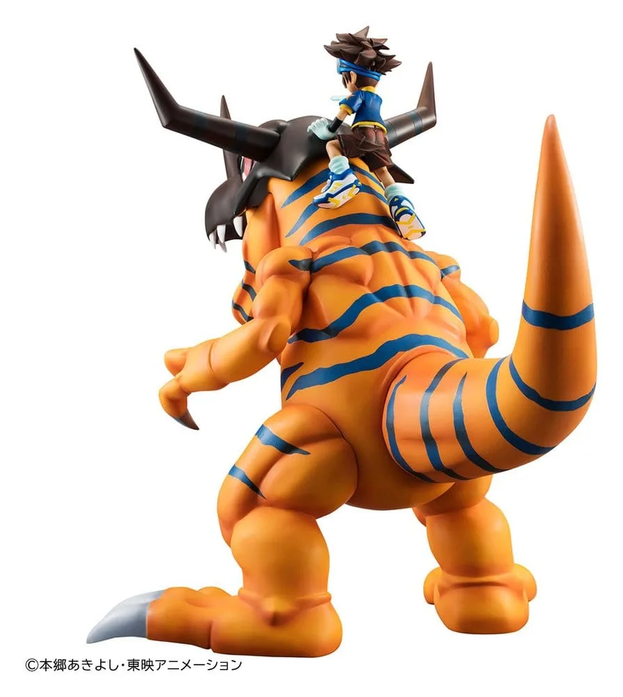 Digimon Adventure Figuur – Greymon & Taichi Yagami 25 cm 3