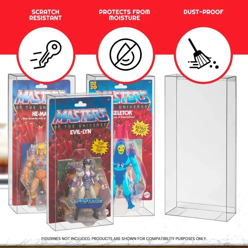 Masters of the Universe Figure Protectors – PET 10-Pack 3