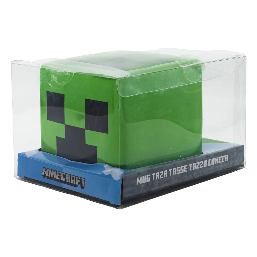 Minecraft 3D Mug – Creeper Face 445 ml 4