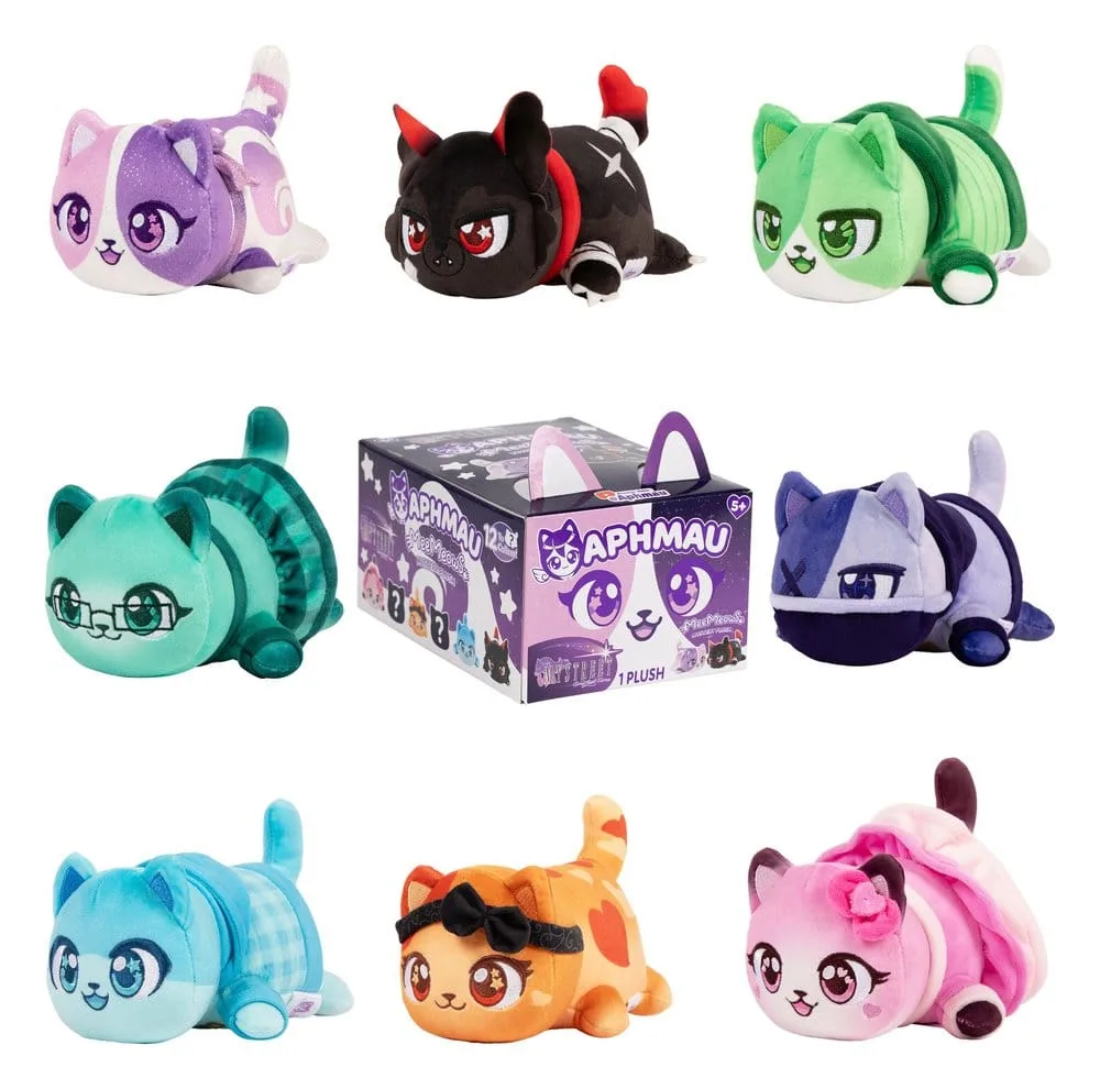 Aphmau Plush Display – My Street Mystery Meemeow 9 Pieces 15 cm 2