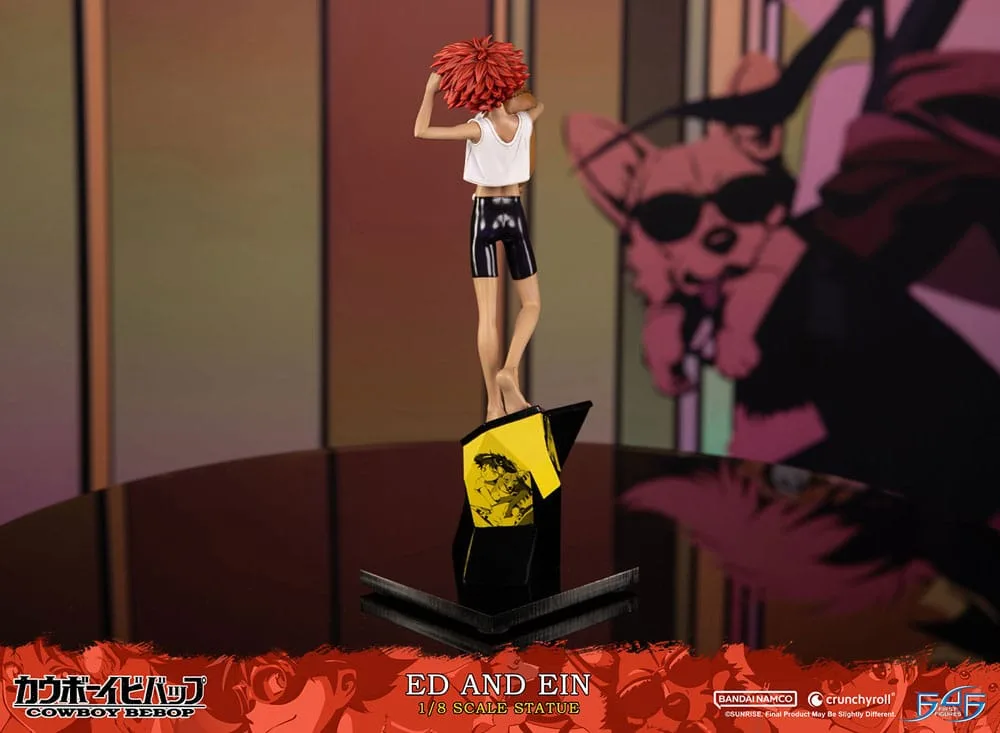Cowboy Bebop Statue – Ed and Ein 1:8 28 cm 14