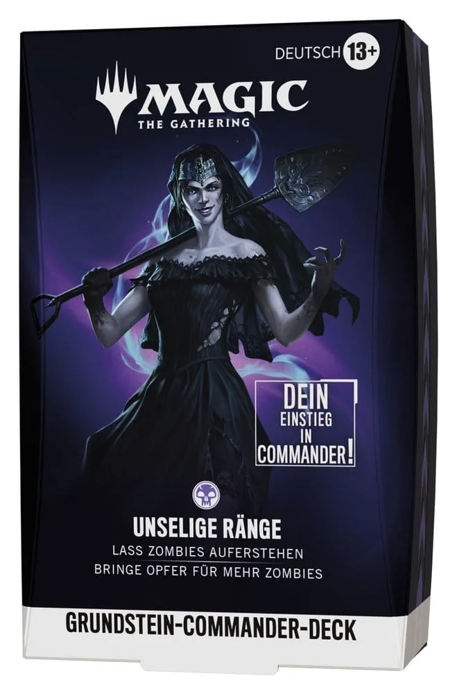 Magic the Gathering Commander Deck Case – 5 Decks German 4