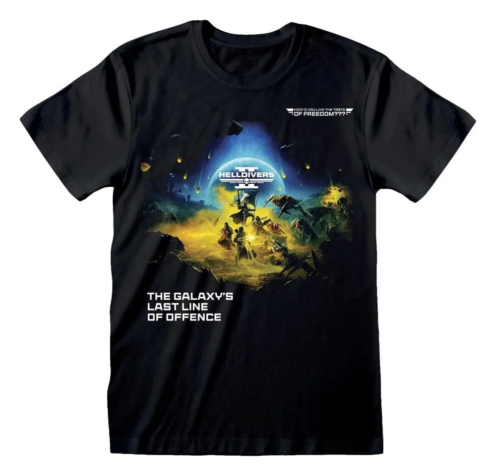 Helldivers T-Shirt – Taste of Freedom Size L