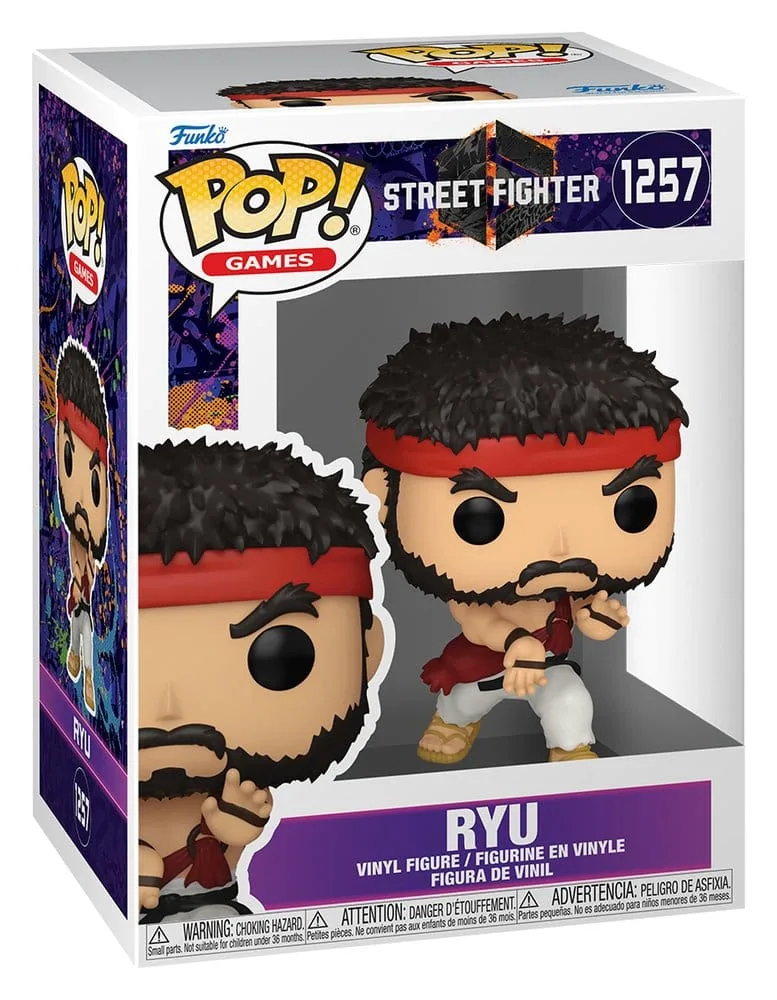 Street Fighter 6 Vinyl Figure – Funko Pop Games Ryu 9 cm 2