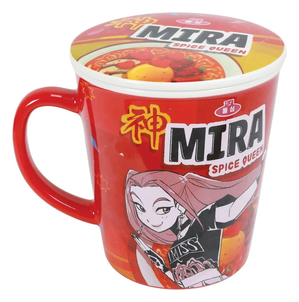 KPop Demon Hunters Mug – HUNTR/X Ramen with Lid 350 ml