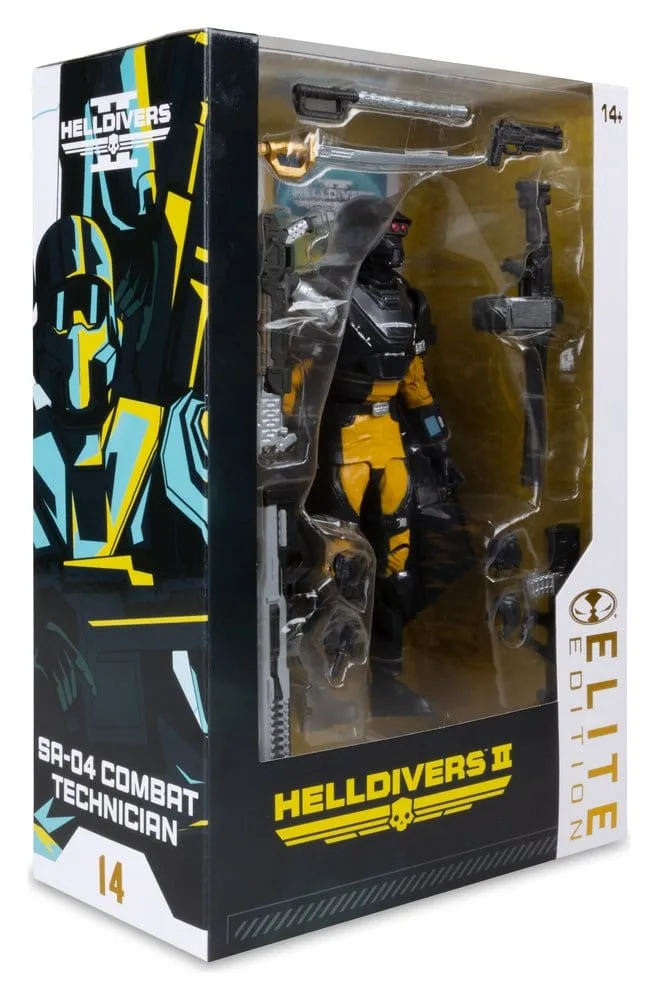 Helldivers 2 Action Figure – SA-04 Combat Technician 18 cm 9