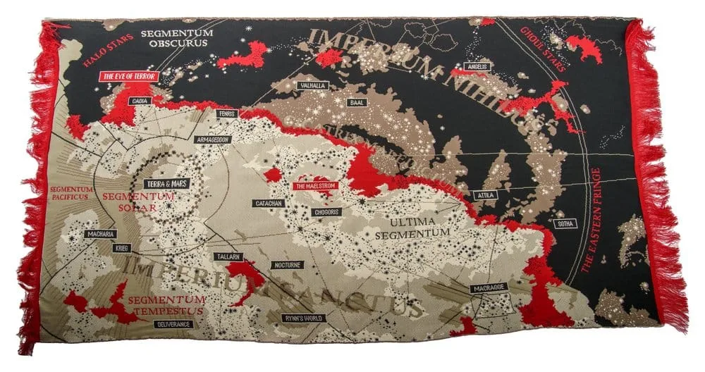 Warhammer 40,000 Blanket – Galaxy Map