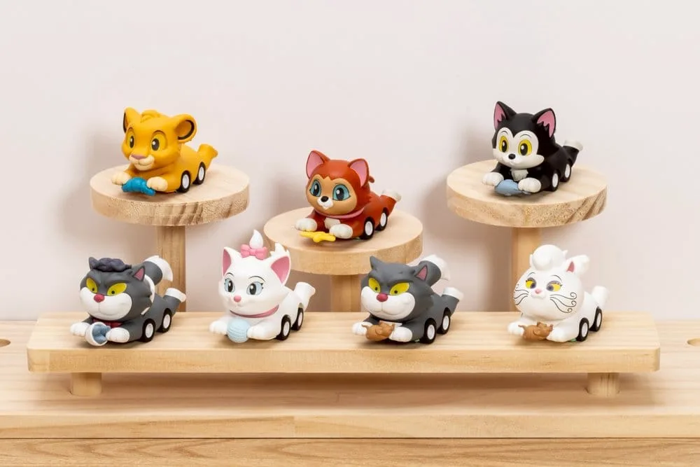 Disney Cats Minifigures – Pounce & Go 6-Box Assortment 8 cm