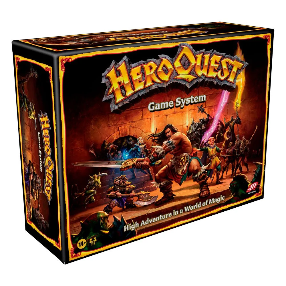 HeroQuest Board Game – English Game System