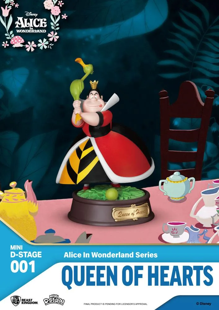 Alice in Wonderland Mini-Dioramen – Mini D-Stage 6er-Set 10 cm 9