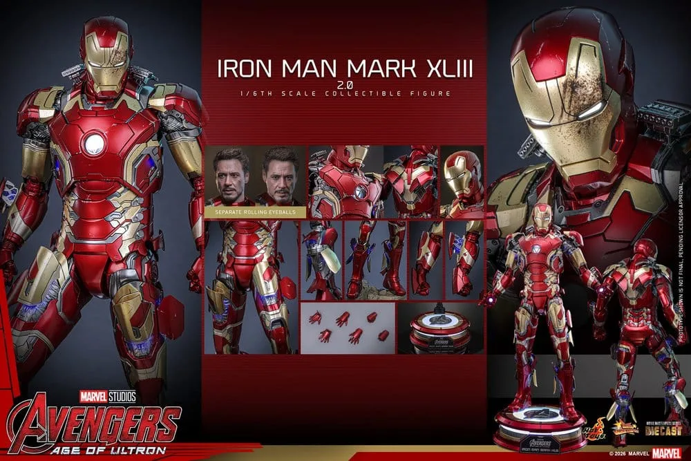 Avengers Action Figure – Iron Man Mark XLIII 2.0 1/6 32 cm 21