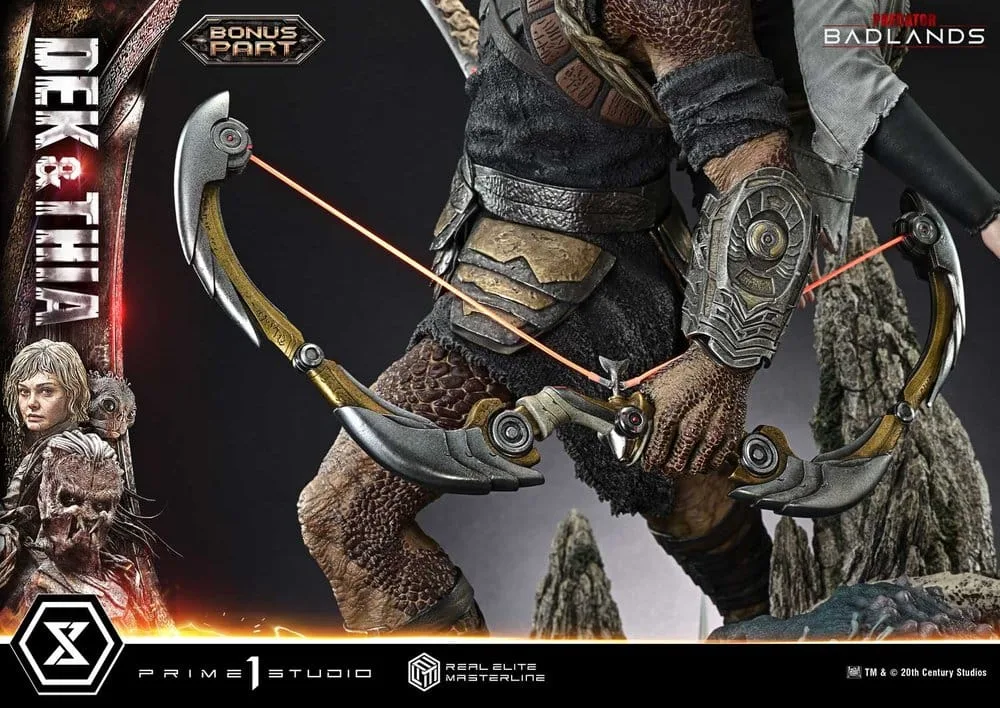 Predator Badlands Statue – Dek & Thia DX Bonus 87 cm 9
