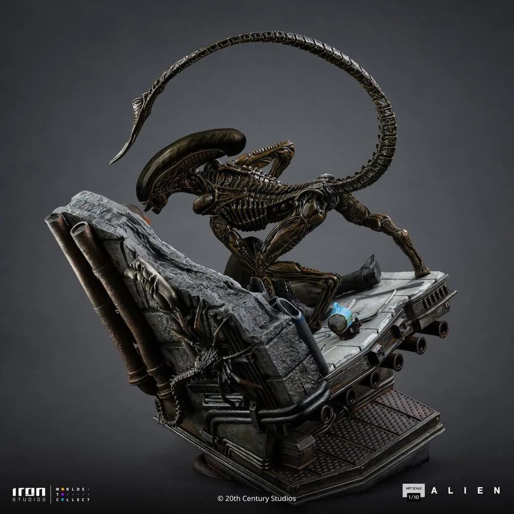 Alien 3 Statue – Ellen Ripley and Dog Alien 23 cm 5