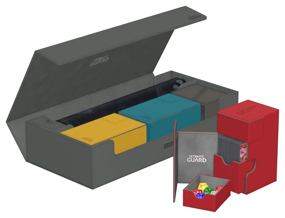 Ultimate Guard Card Storage Box – Superhive 550+ Xenoskin Grey 11