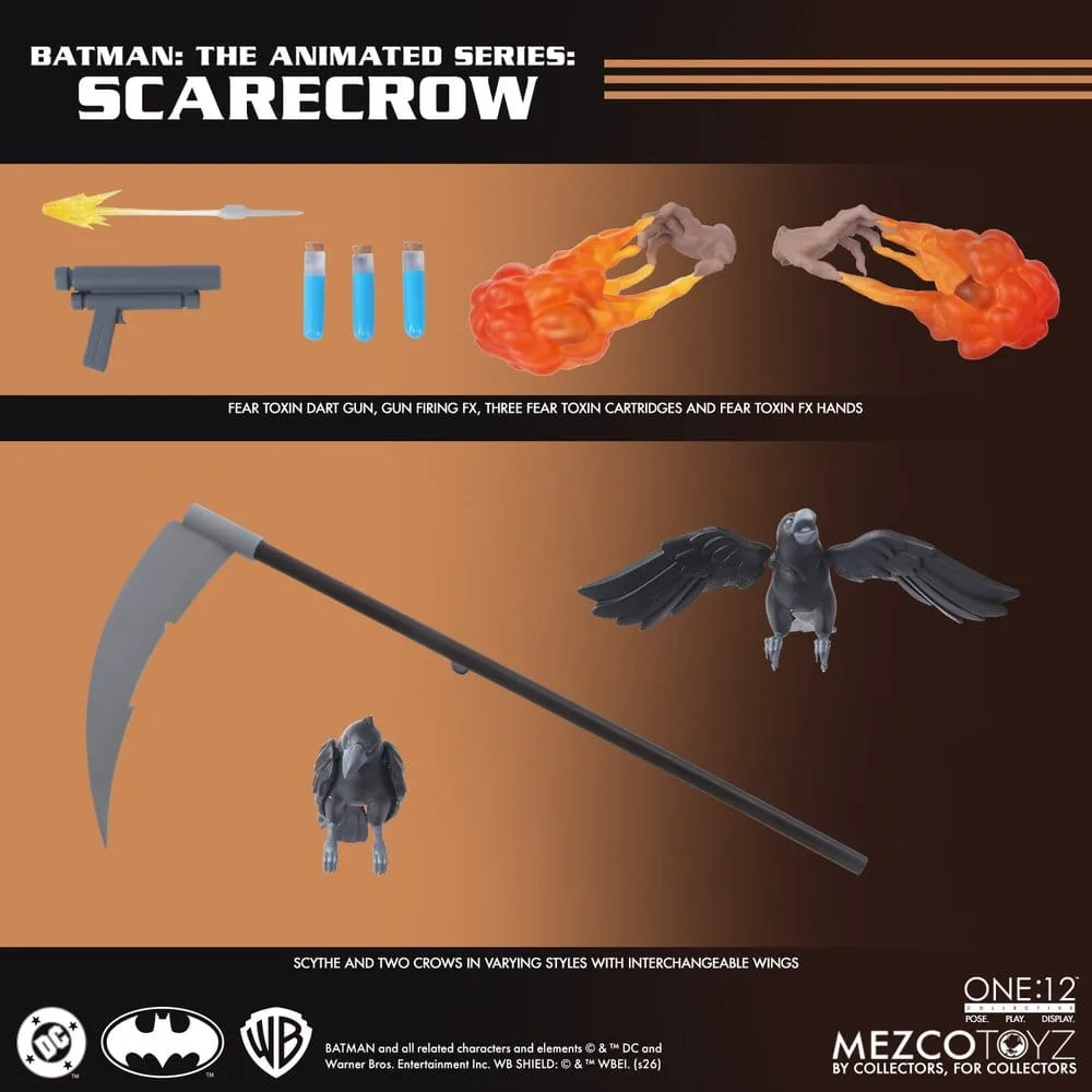 Batman The Animated Series Action Figure – Scarecrow 17 cm 6