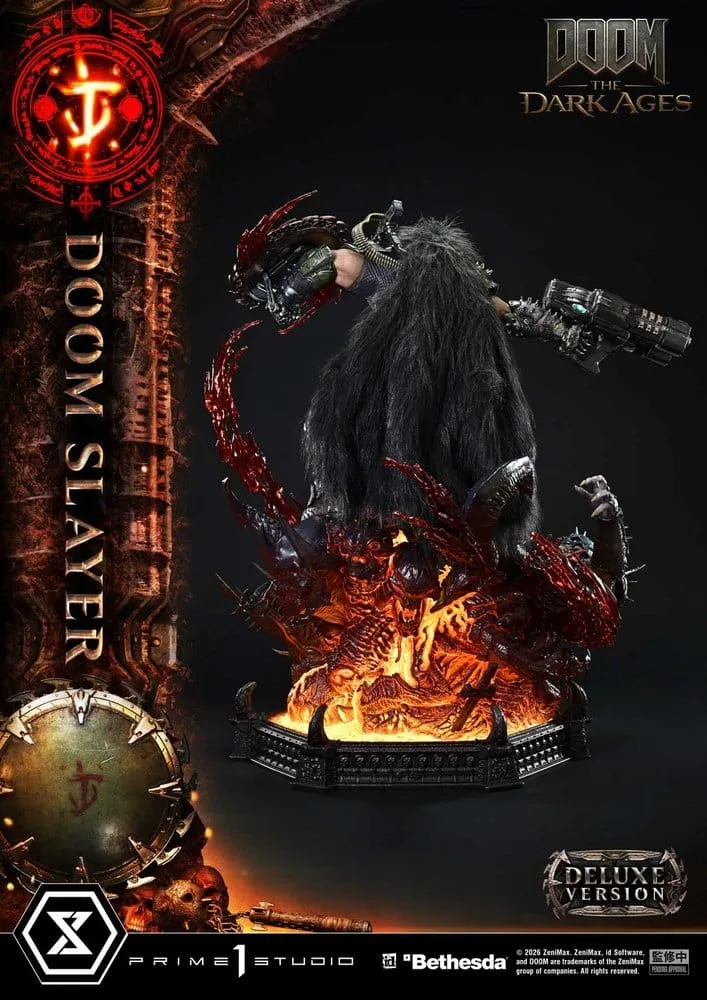 DOOM The Dark Ages Statue – Slayer Deluxe 1/4 77 cm 12