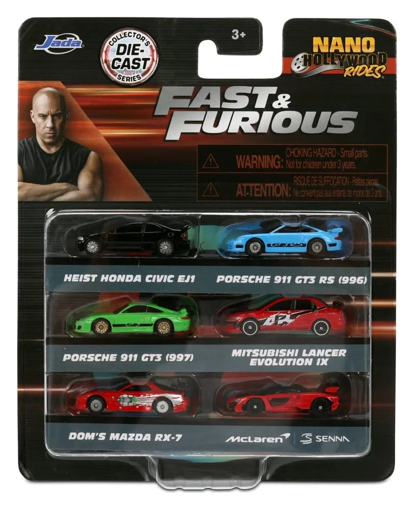 Fast & Furious Nano Cars – Jada Toys 6-Pack 11