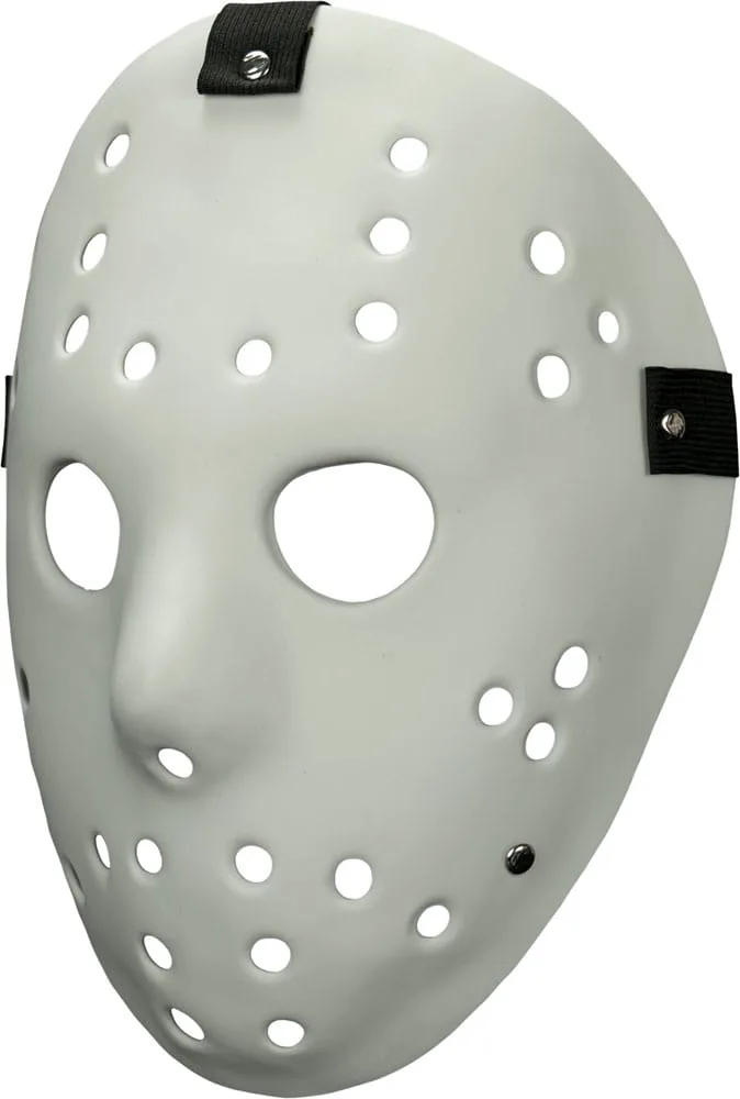 Mabry Monsters Mask – White Killer Goalie 2