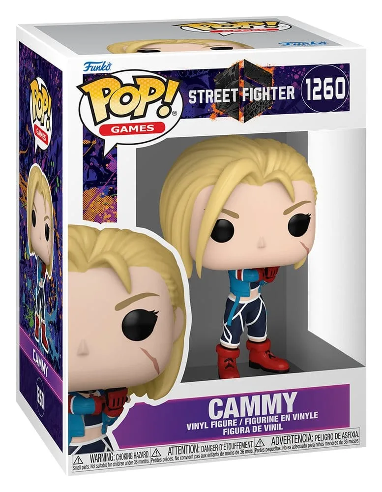 Street Fighter 6 Vinyl Figure – Cammy Pop Games 9 cm 2