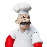 Popeye Action Figure – Wave 03 Rough House 1/12 Scale 2