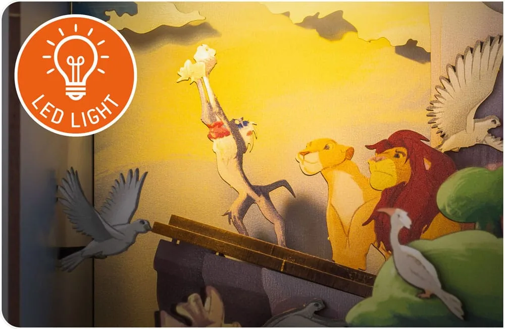 Disney Book Nook Diorama – The Lion King Tiny Adventures 23 cm 5