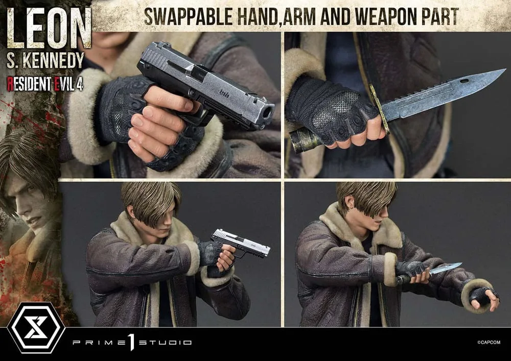 Resident Evil 4 Statue – Leon S. Kennedy Bonus Version 64 cm 10