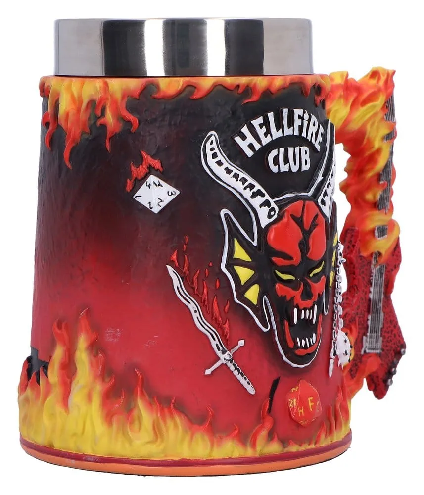 Stranger Things Tankard – Hellfire Club 16 cm 4
