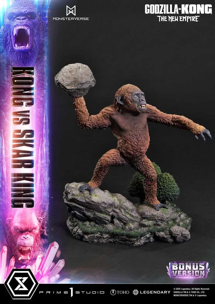Godzilla x Kong Statue – Kong vs Skar King Bonus Version 104 cm 9