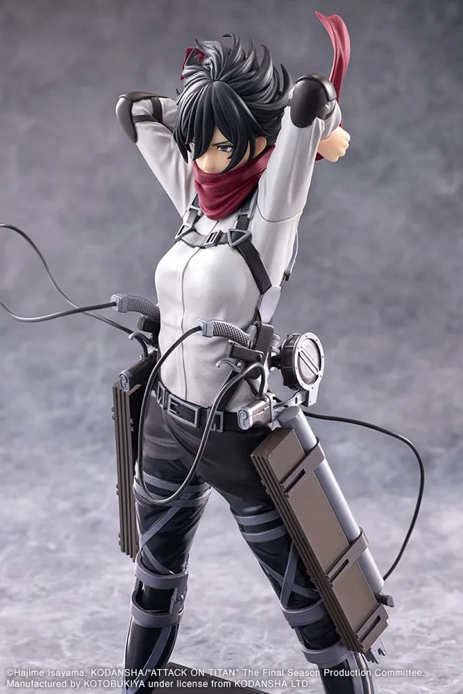 Attack on Titan PVC Figure – Mikasa Ackerman Oshi Works 25 cm 3