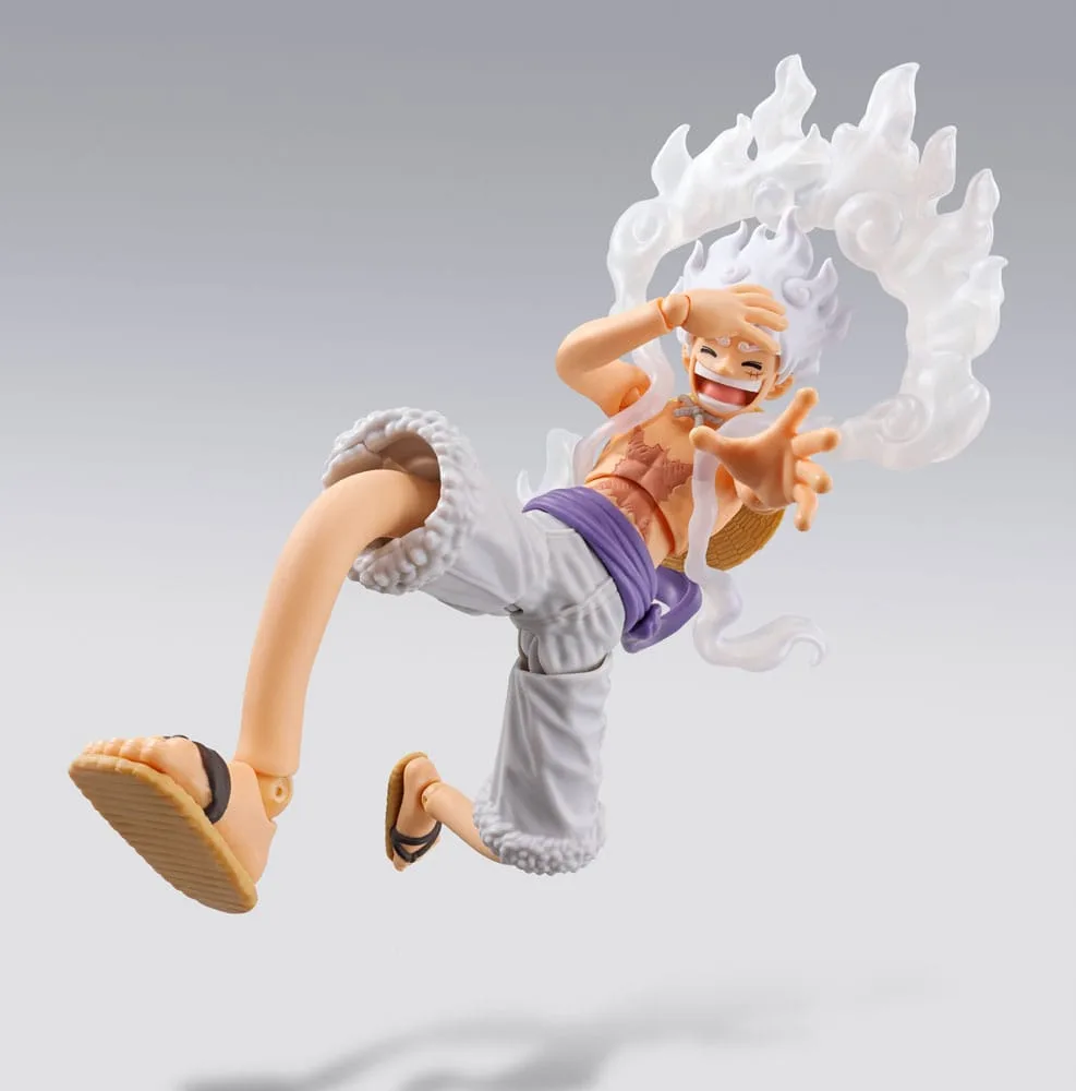One Piece Action Figure – Luffy Gear 5 Future Island Egghead 15 cm 6