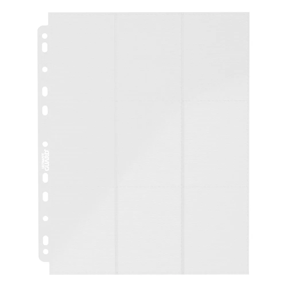 Ultimate Guard Binder Pages – White 18-Pocket Side-Loading 6