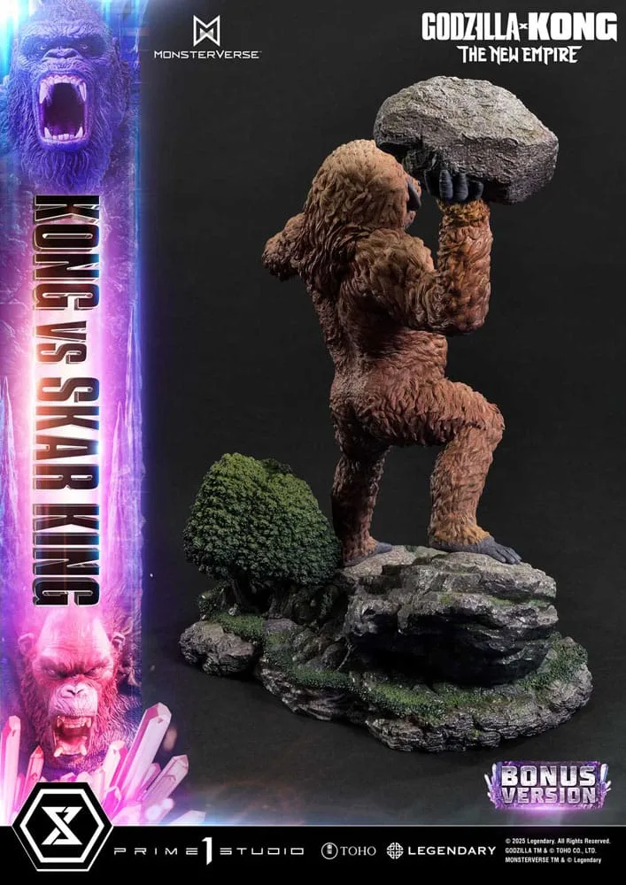 Godzilla x Kong Statue – Kong vs Skar King Bonus Version 104 cm 10