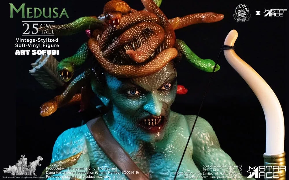 Ray Harryhausen Statue – Vintage Medusa 25 cm 7