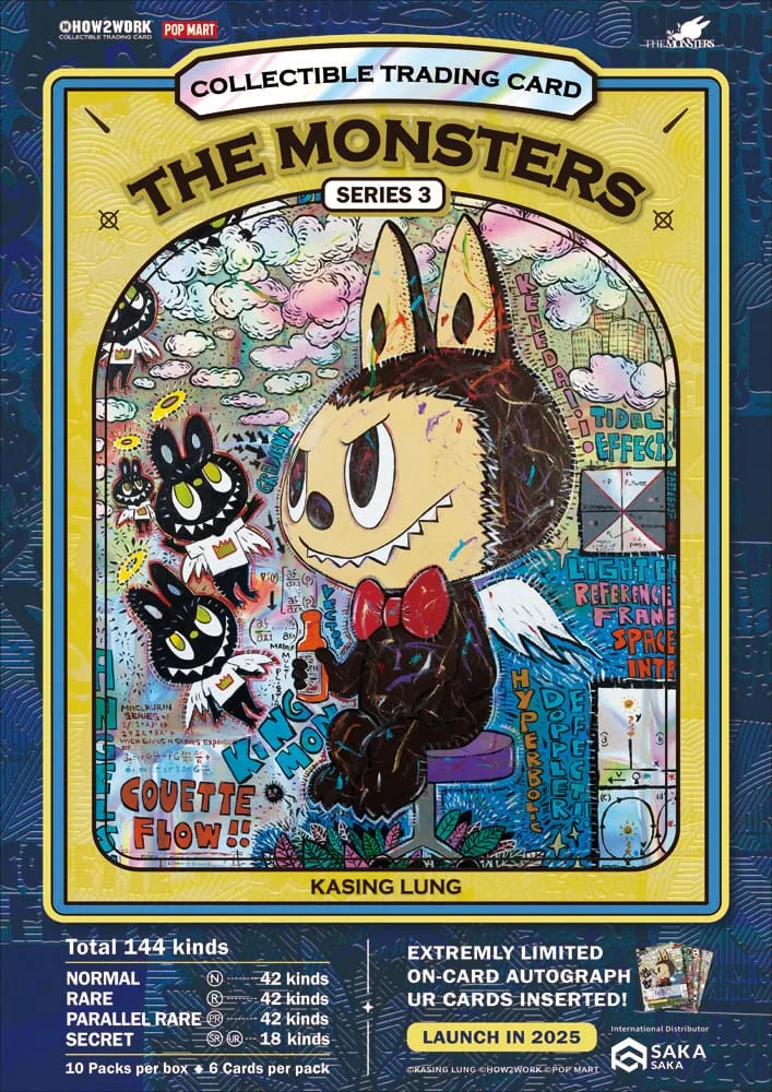 The Monsters Trading Cards – Chrome Series 3 Box of 10 Packs 3