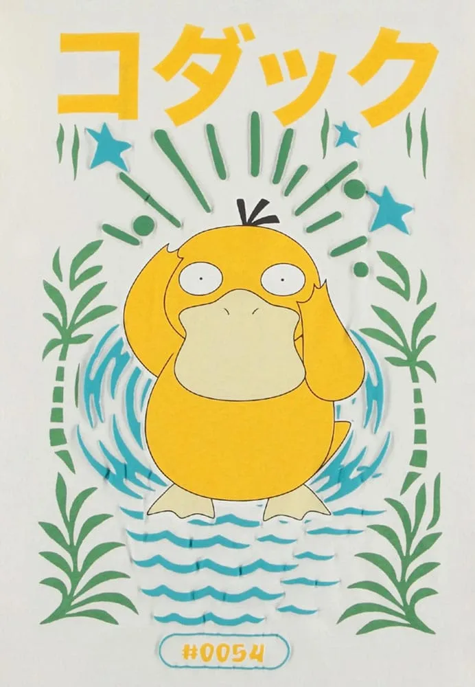 Pokémon T-Shirt – Psyduck Size M 4