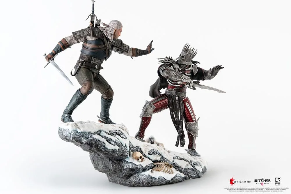 The Witcher 3 Wild Hunt Statue – Geralt vs Eredin Diorama 50 cm 2