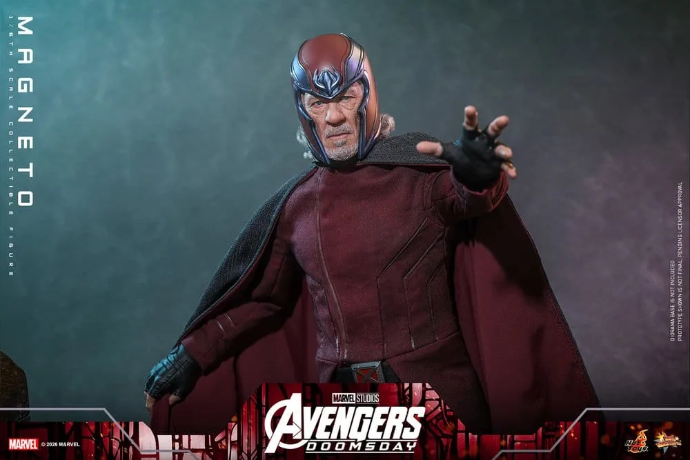 Avengers Doomsday Action Figure – Magneto 1/6 30 cm 9