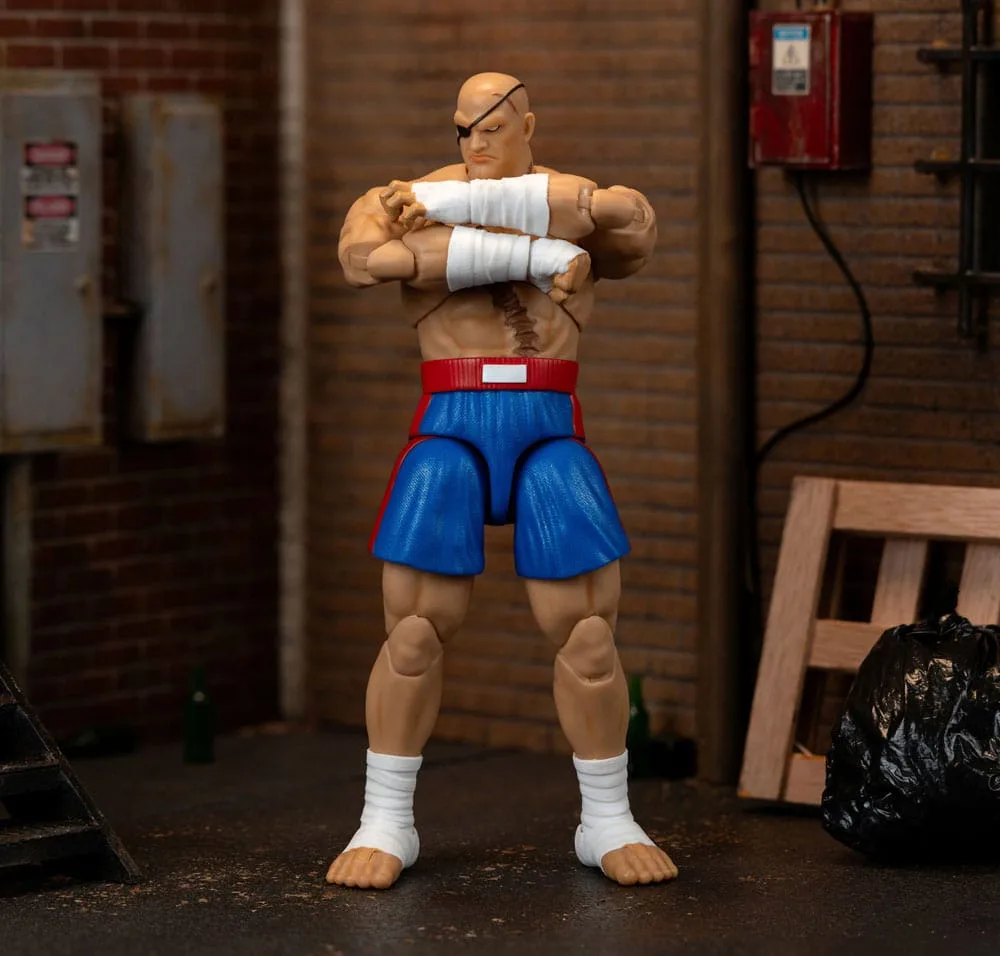 Ultra Street Fighter II Action Figure – Sagat 1/12 Scale 19 cm 6
