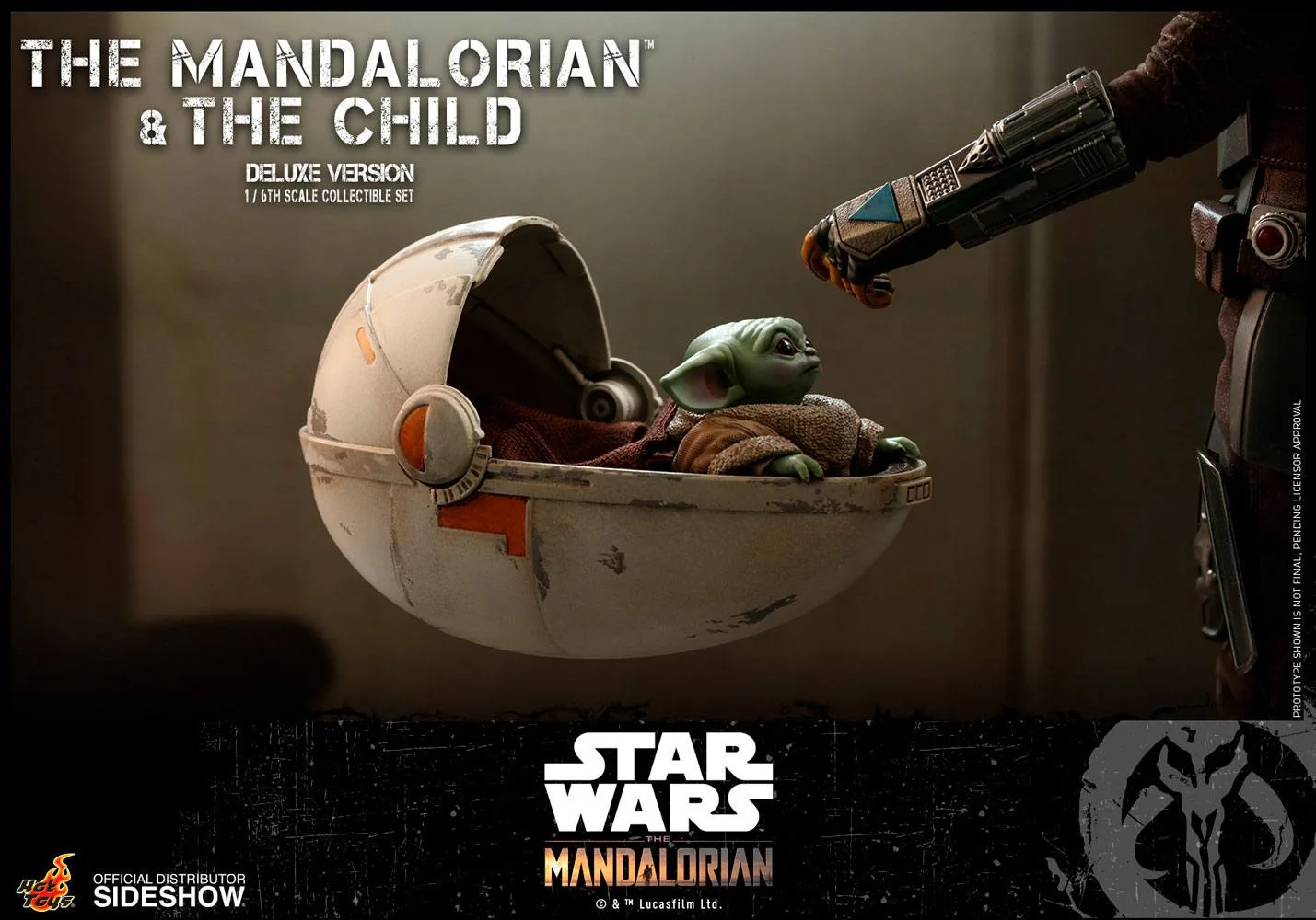 Star Wars Actiefiguren – Mandalorian & The Child Deluxe 30 cm 14