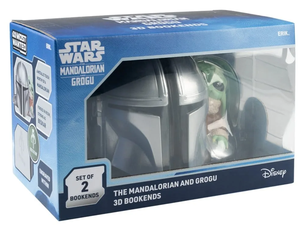 Star Wars Bookends – Hand-Painted Resin Set 4