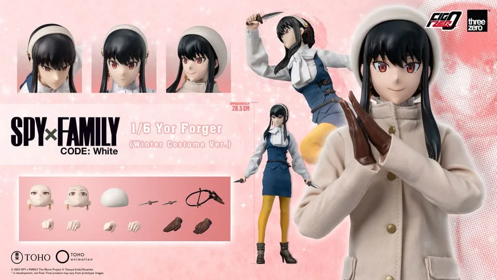 Spy x Family Action Figure – Yor Forger Winter Costume 12
