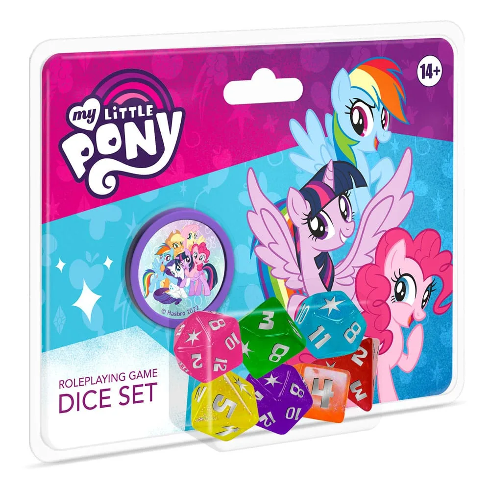My Little Pony Dice Set – 8-Piece Roleplaying Collection 2