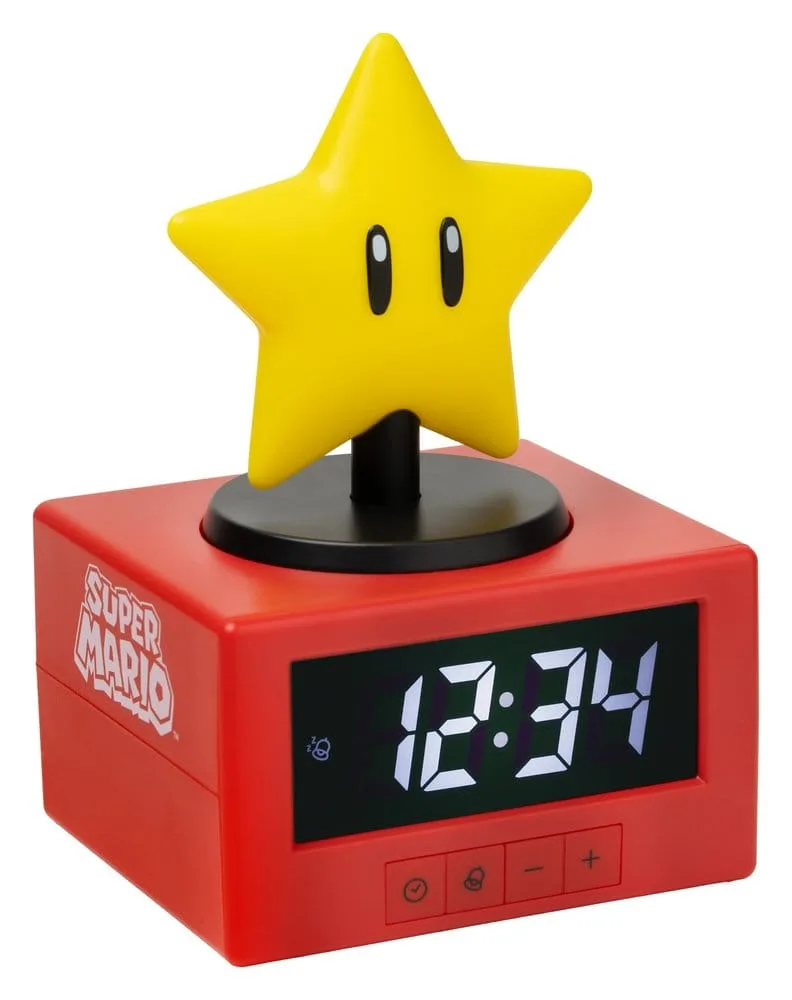 Super Mario Alarm Clock – Super Star 15 cm