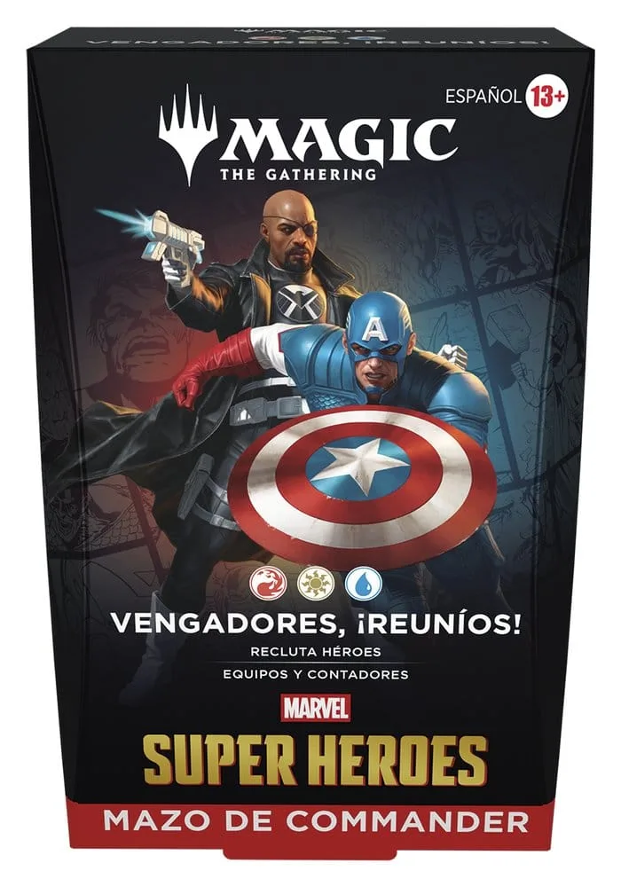 Magic The Gathering Commander Decks – Marvel Super Heroes Spanish 3