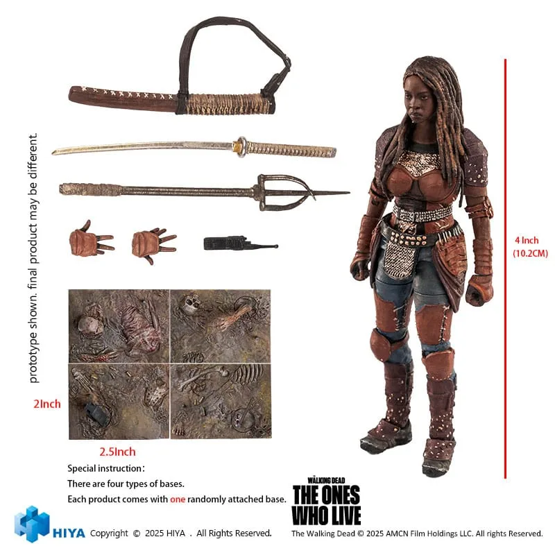 The Walking Dead Action Figure – Michonne Exquisite Mini 10.2 cm 10