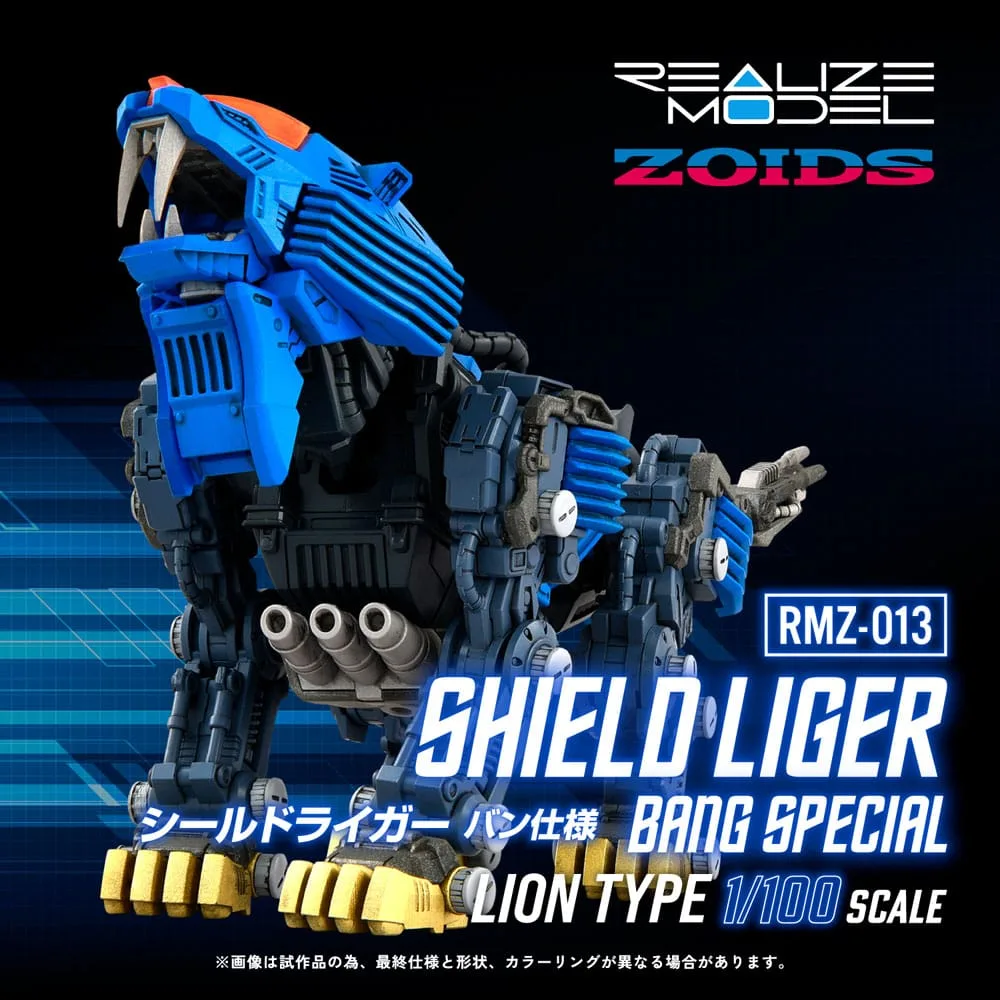 Zoids Model Kit – RMZ-013 Shield Liger Bang Special 25 cm 10