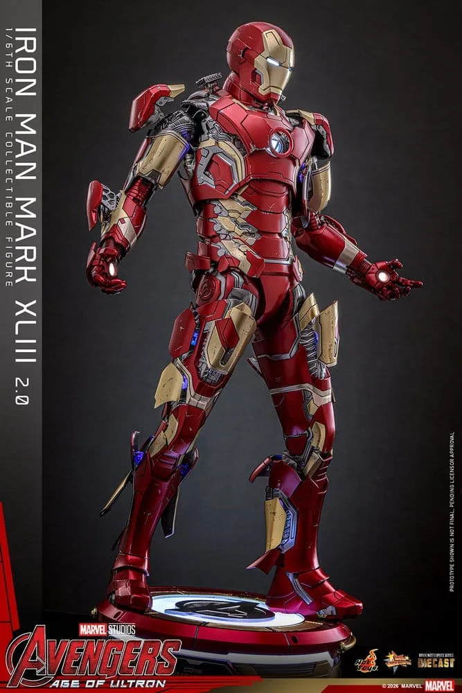 Avengers Action Figure – Iron Man Mark XLIII 2.0 1/6 32 cm 16