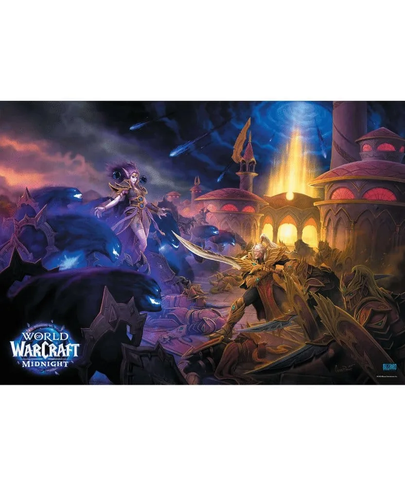 World of Warcraft Puzzle – Midnight Against the Void 68 x 48 cm 2