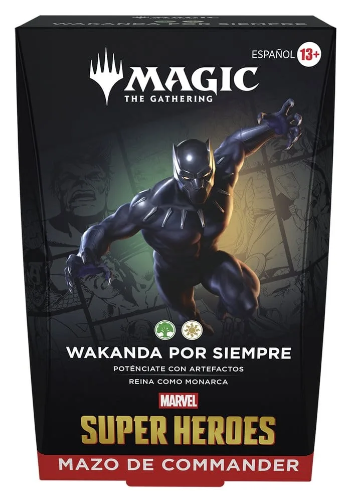 Magic The Gathering Commander Decks – Marvel Super Heroes Spanish 6