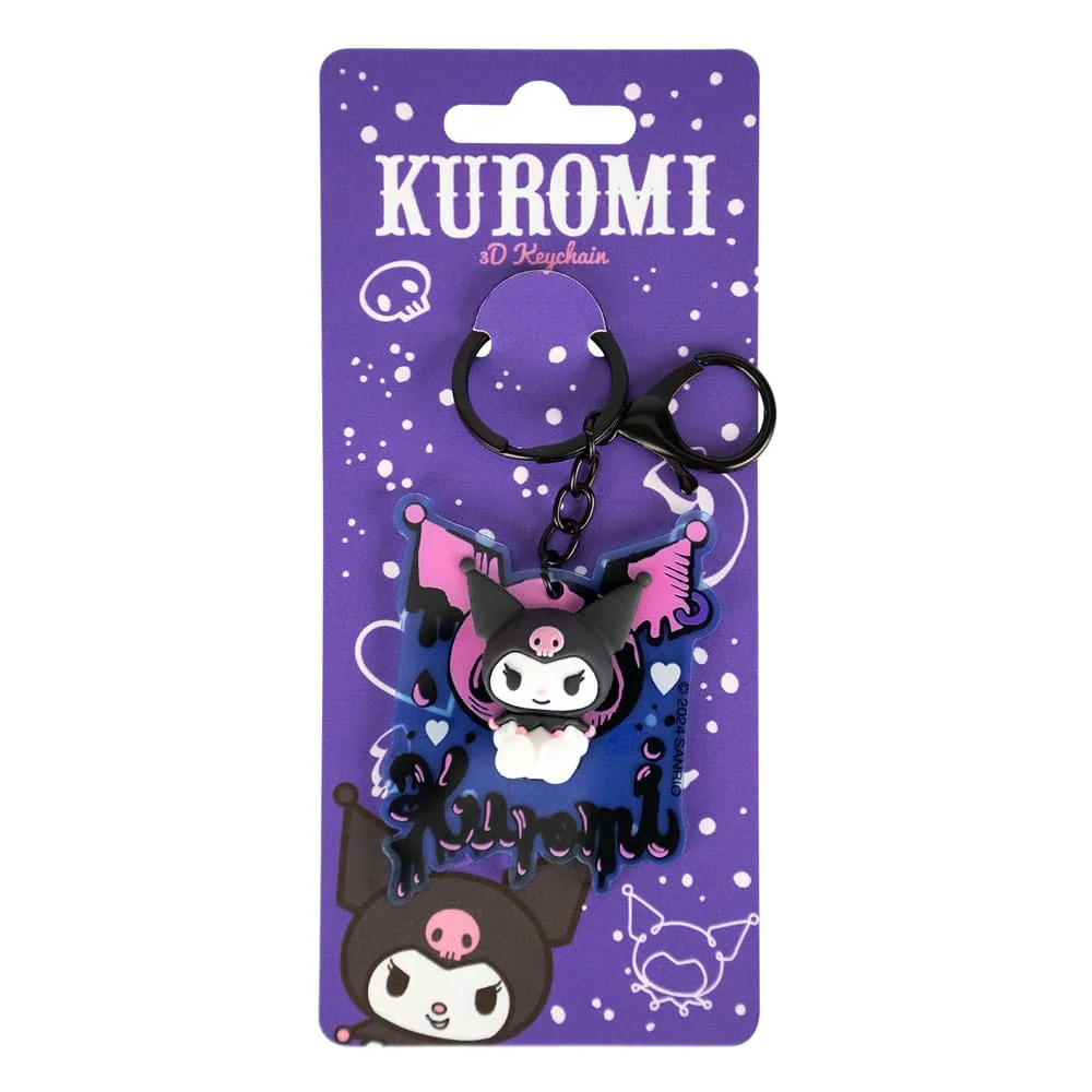 Sanrio 3D Acrylic Keychain – Kuromi 5 cm 2